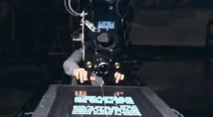 Filming The Title Sequence Of Star Wars