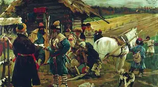 Russian Revolution Muzhik Emancipated