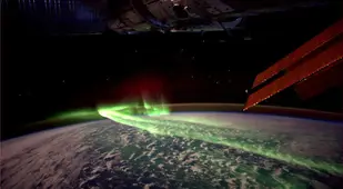 Andre Kuipers Picture Of The Southern Lights