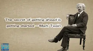 The Secret Of Getting Ahead