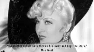 Mae West Funny Quote