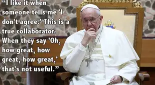 Pope Francis Progressive Quotes Thought