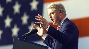 Bill American Flag Background
