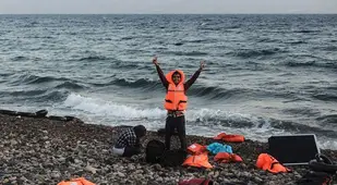 Syrian Refugee Crisis Beach
