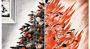 Weird Christmas Ads Death Torch