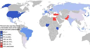 25 Maps Attitude to US