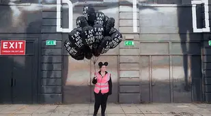 Banksy Dismaland Balloons