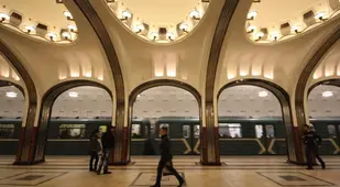 Moscow Metro Mayakovskaya Station