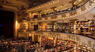 Coolest Bookstores El Ateneo Floors