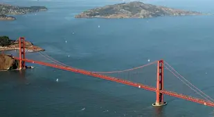 Golden Gate Bridge Facts Aerial