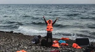 Syrian Refugee Crisis Beach