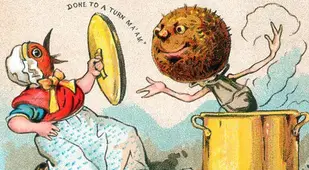 Weird Christmas Ads Meatball Pan