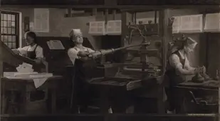 Franklin Printing Press