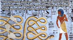 Bestiality In Ancient Egypt