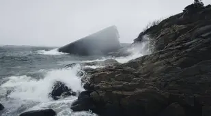 Waves Hit Under