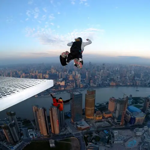 Base Jumping In Shanghai