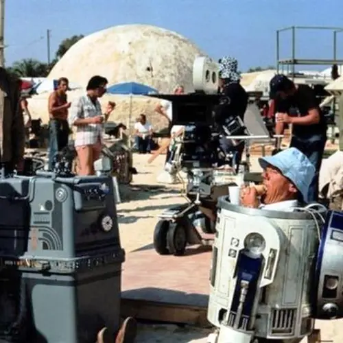 Lunch Break On The Set Of Star Wars