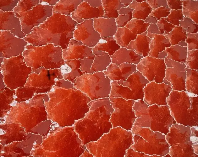 Lake Natron in Tanzania