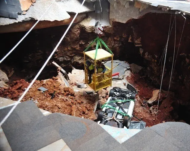 The Destroyed Corvette Museum