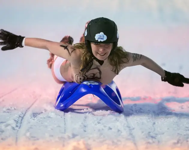 Altenberg Snow Sledding