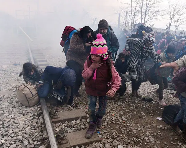 Child Tear Gas