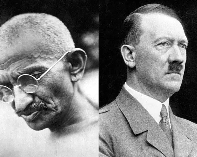 Gandhi Hitler