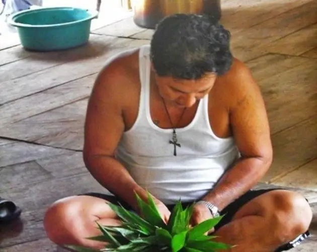 Man Making Chacapas