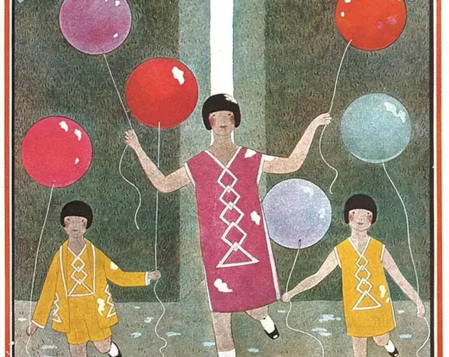 Vintage Vogue Covers Balloons
