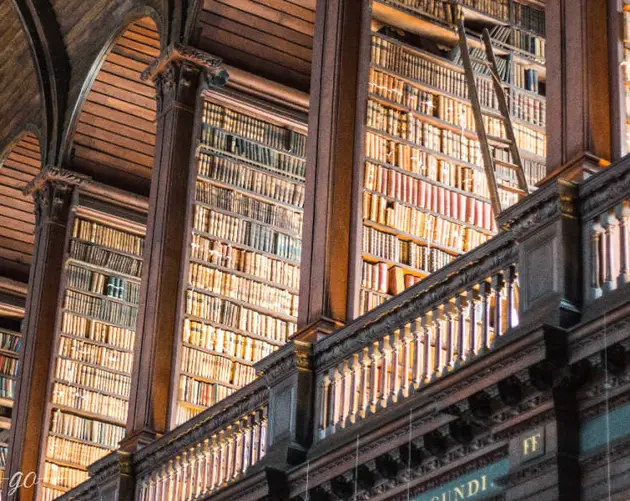 Coolest Bookstores Trinity College Stacks