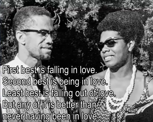 Maya Angelou On Falling In Love