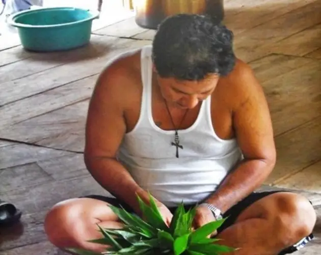 Man Making Chacapas