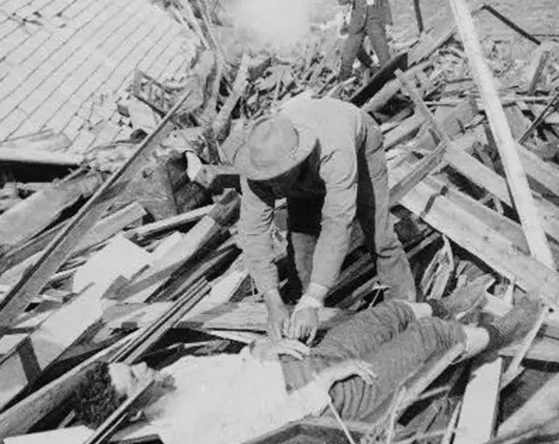 Looter After The Galveston Hurricane