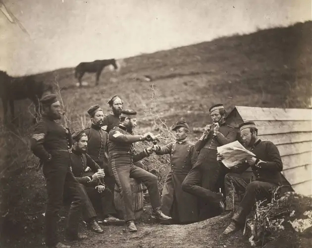 Crimean War Soldiers Drinking