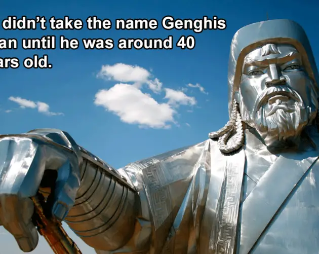 Genghis Khan's Name
