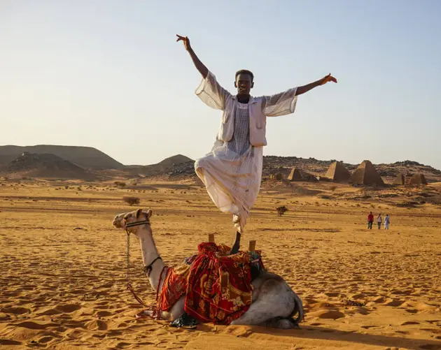 Man On A Camel