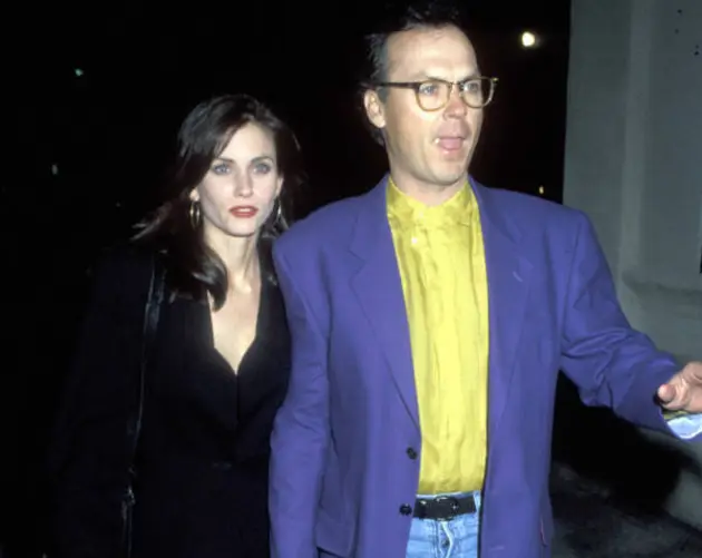Courteney Cox and Michael Keaton