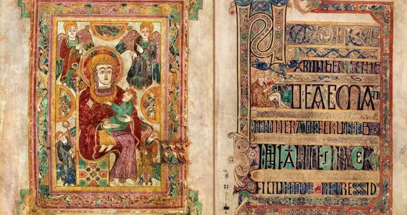 Inside The Book Of Kells, The Stunningly Illuminated Gospels Displayed In Dublin’s Trinity College Library