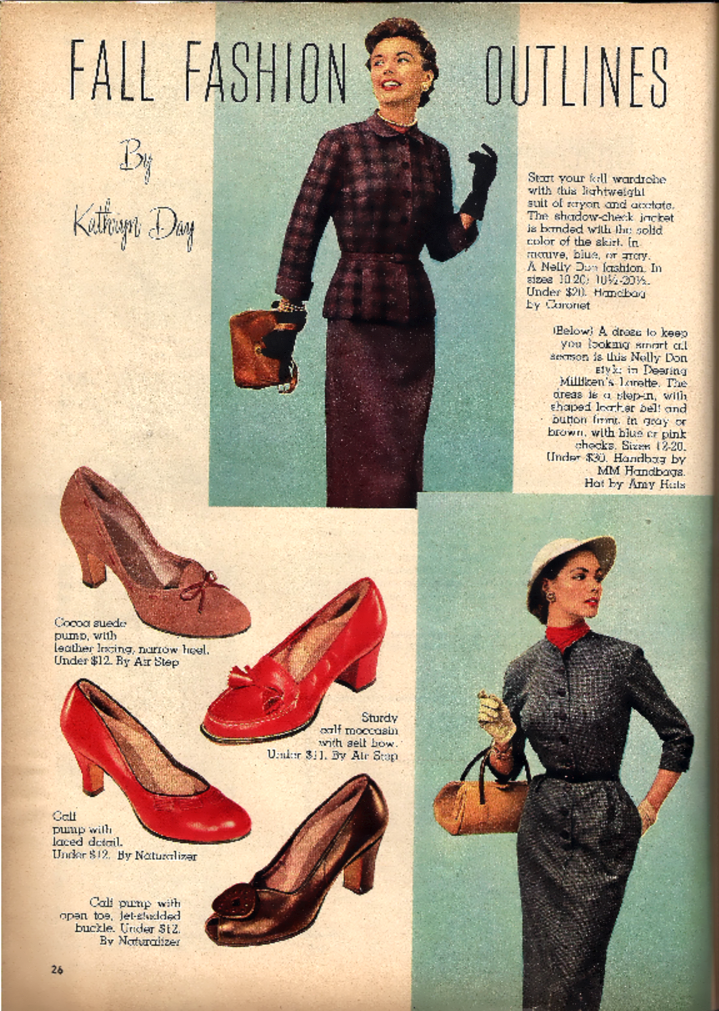 History Of Footwear Mid 20th Century Ad