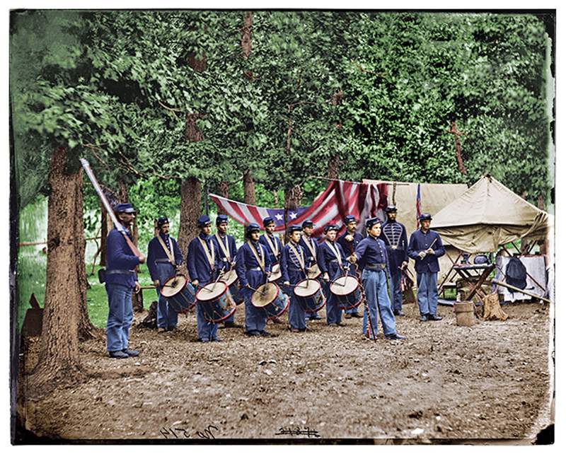 Civil War Union Drummers