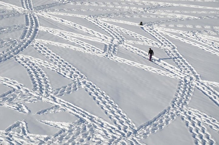 Snow Patterns Process