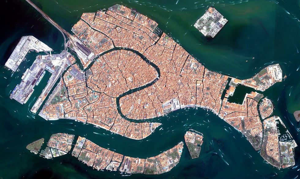 venice view from above