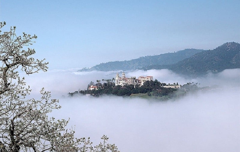 Hearst Castle Aerial View