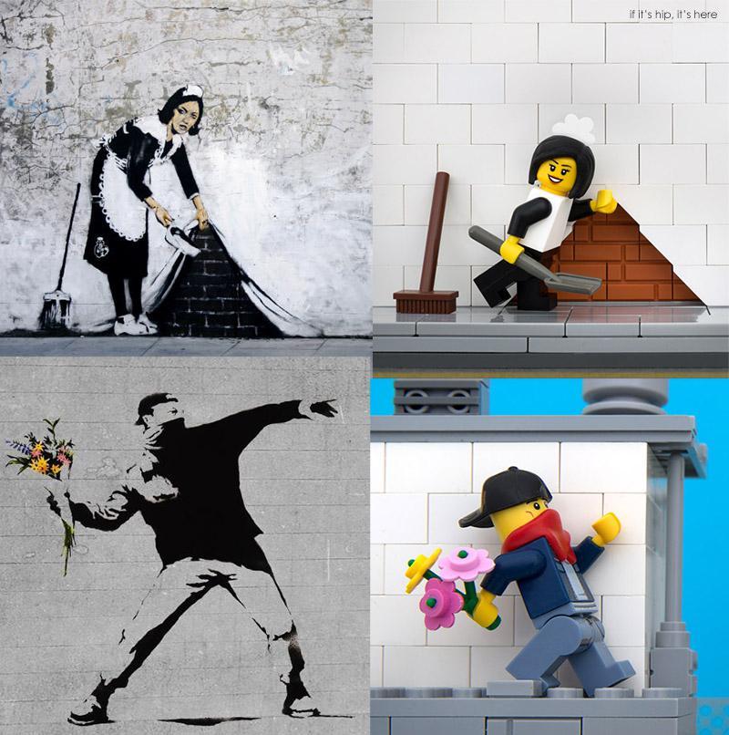 Bricksy vs. Banksy Comparison