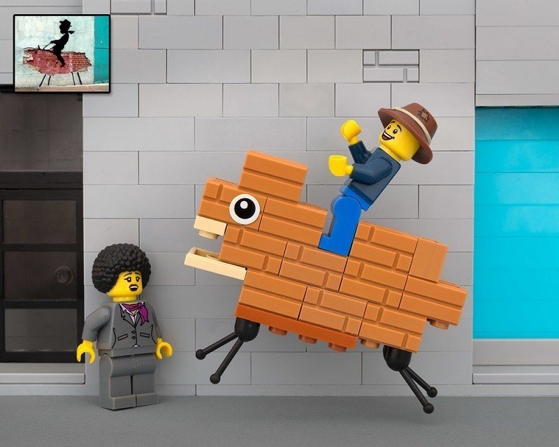 Bricksy Photograph Cowboy