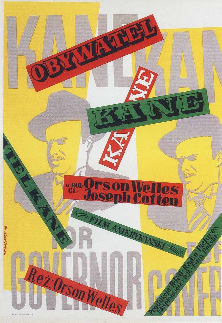 Polish Movie Posters Citizen Kane