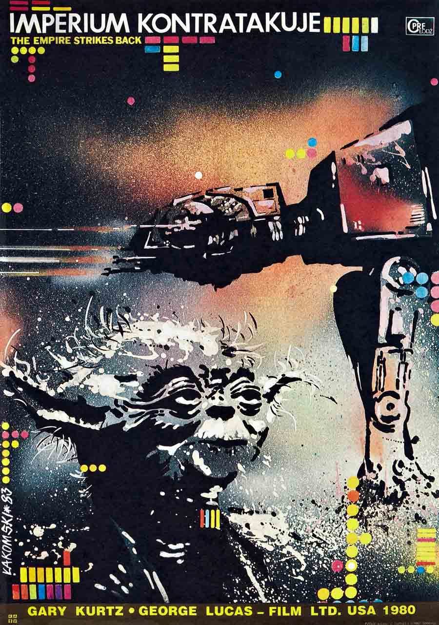 Empire Strikes Back Poster From Eastern Europe