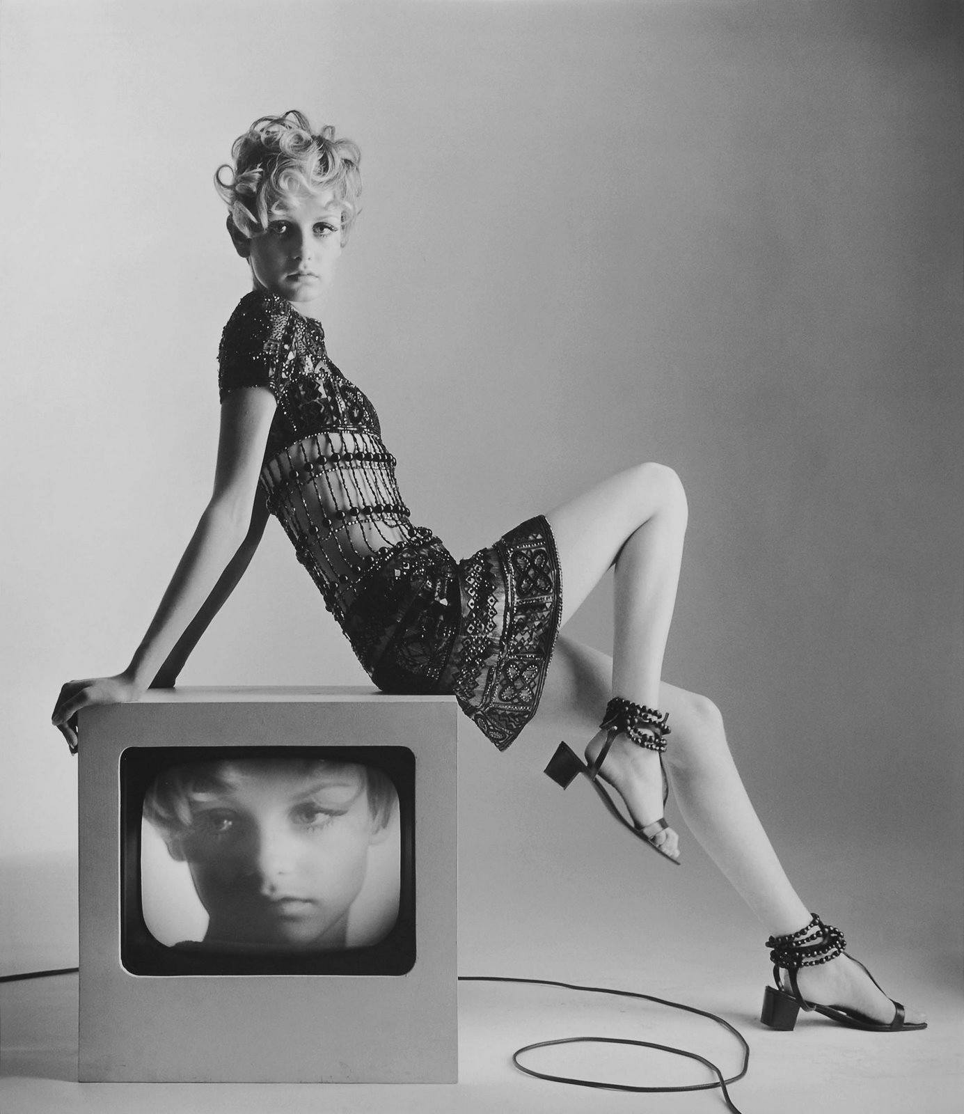 Twiggy, The Iconic Female Mod.