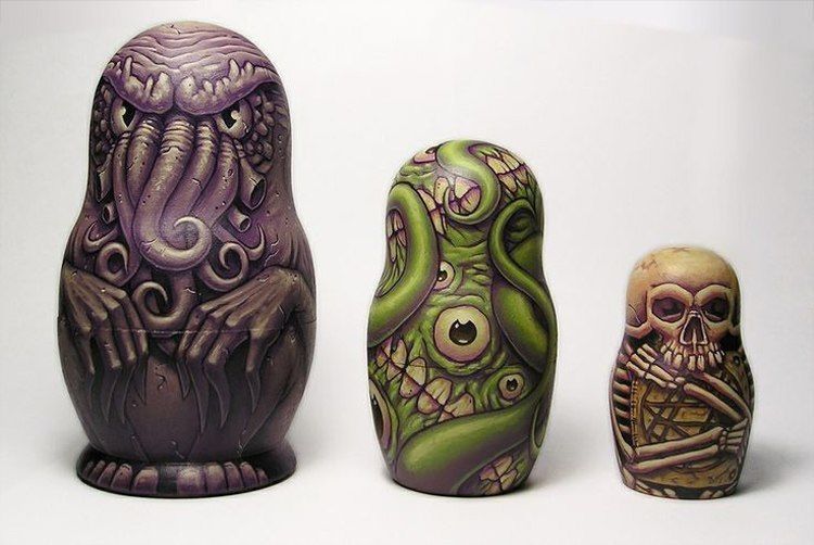 Pop Culture Russian Dolls Lovecraft