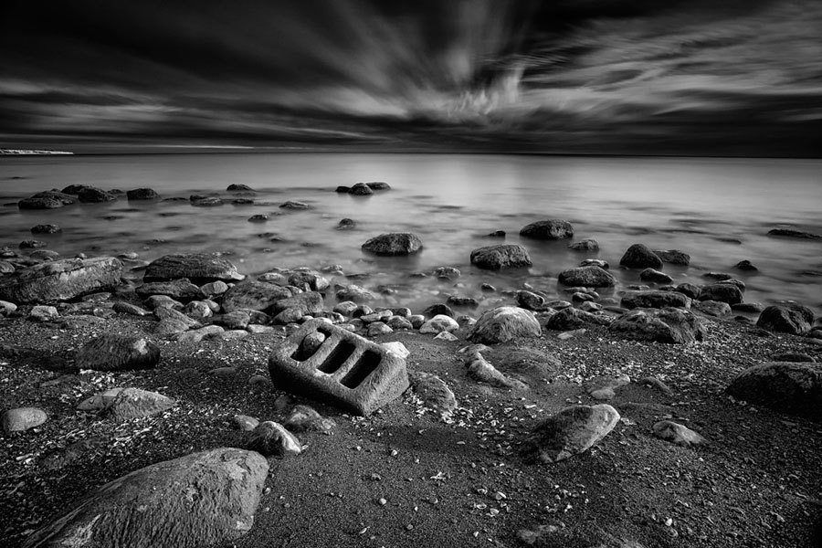 Grey Scale Beach