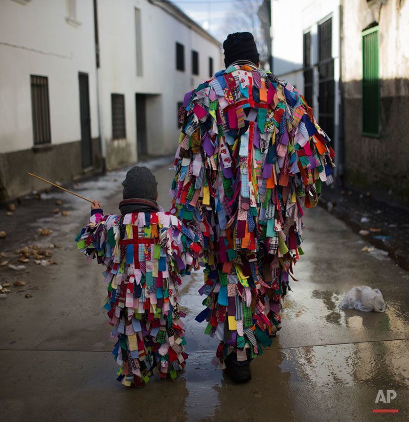 Costumes from Jarramplas Festival